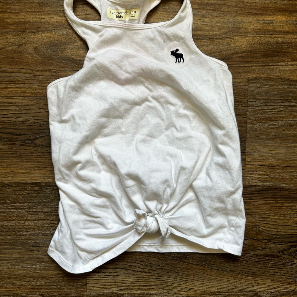 Abercrombie Kids White Tank Top
